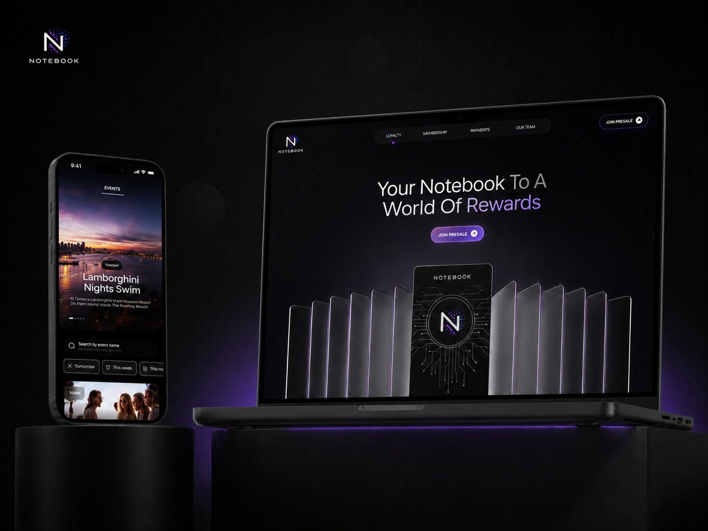 Notebook Rewards App